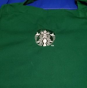 Starbucks green aprpn